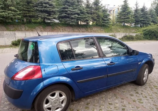 Renault Megane cena 5800 przebieg: 155000, rok produkcji 2004 z Starachowice małe 92